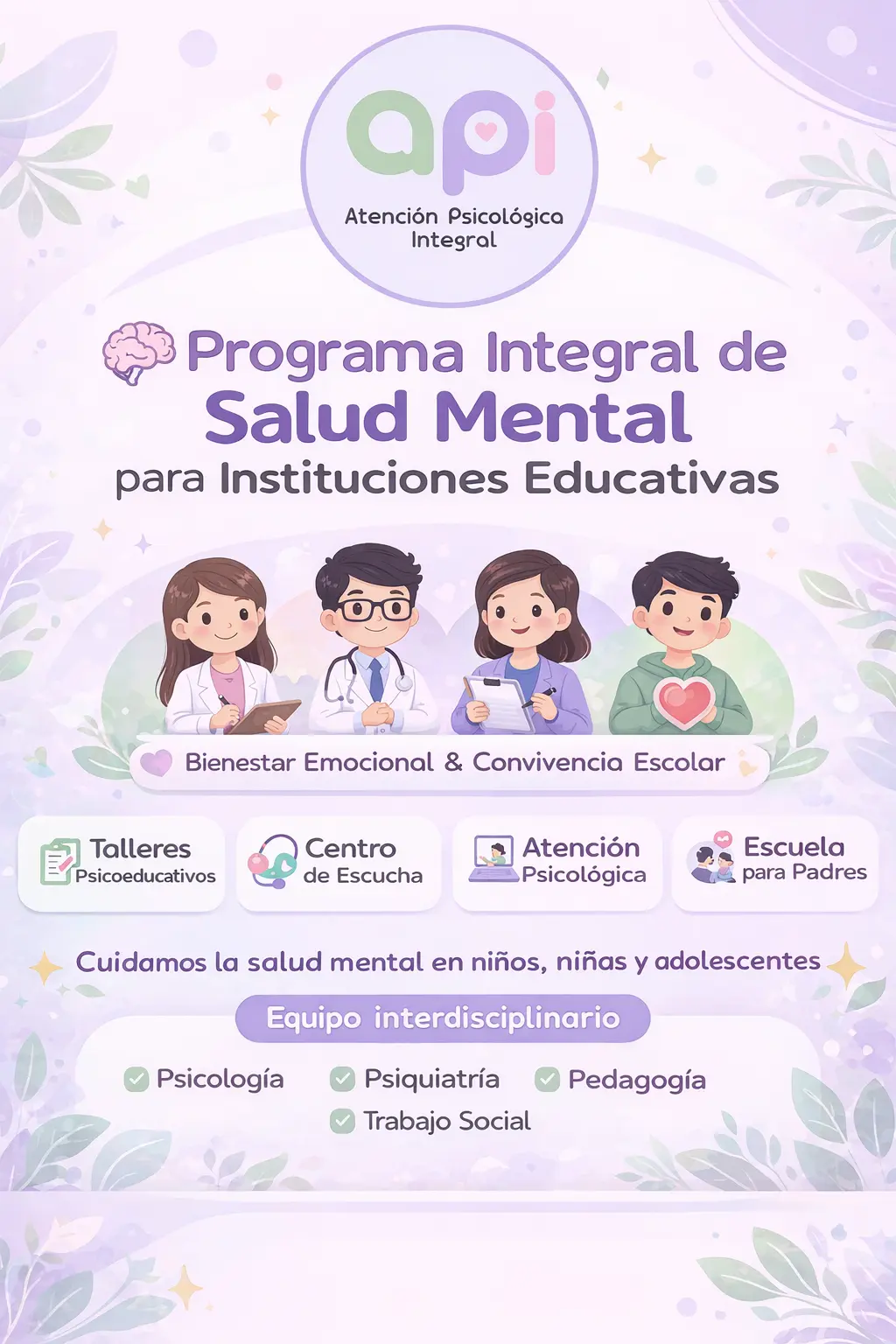 Flyer del programa