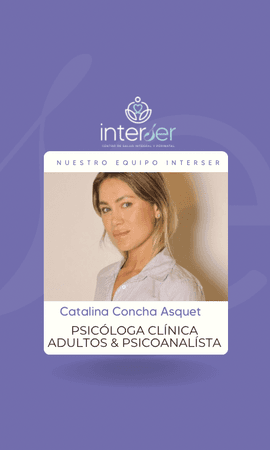 Catalina Concha Asquet - Psicóloga clínica, Psicoanalísta 