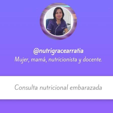 Grace Arratia - Nutricionista 