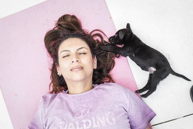 Guauyogi - puppy yoga 