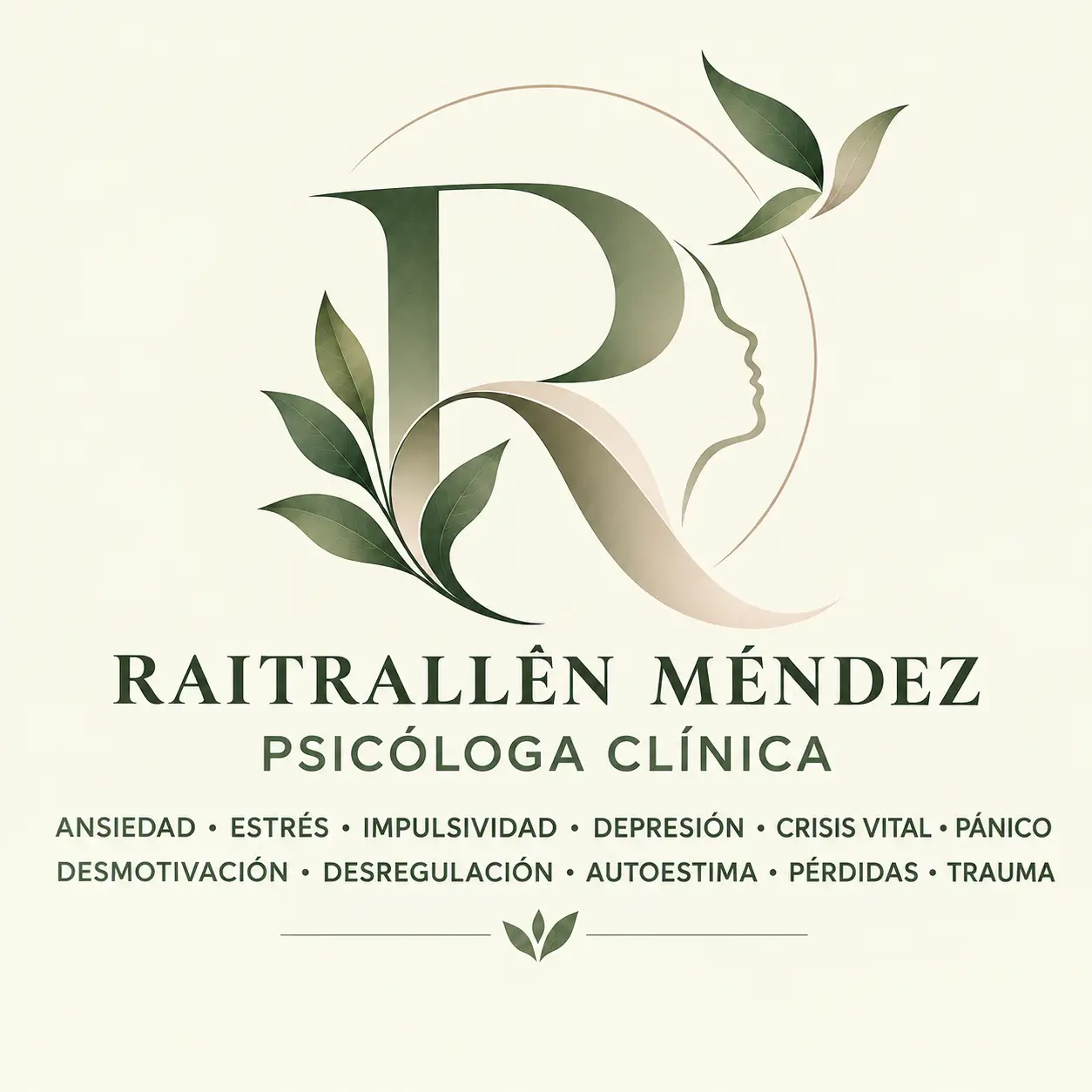 Raitrallén Méndez - Psicóloga Clínica Integrativa