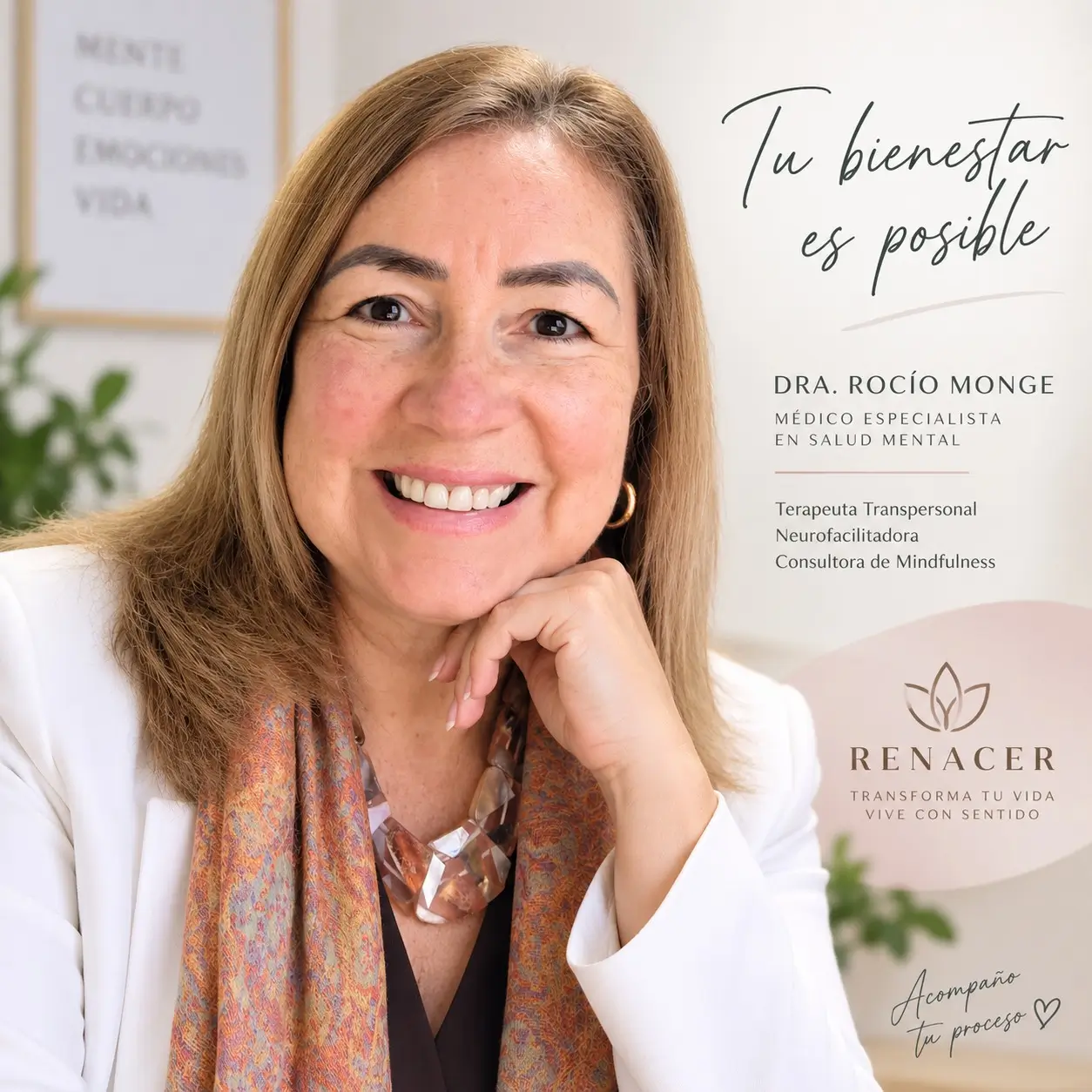 Dra. Rocío Monge S. - Médico en Salud Mental