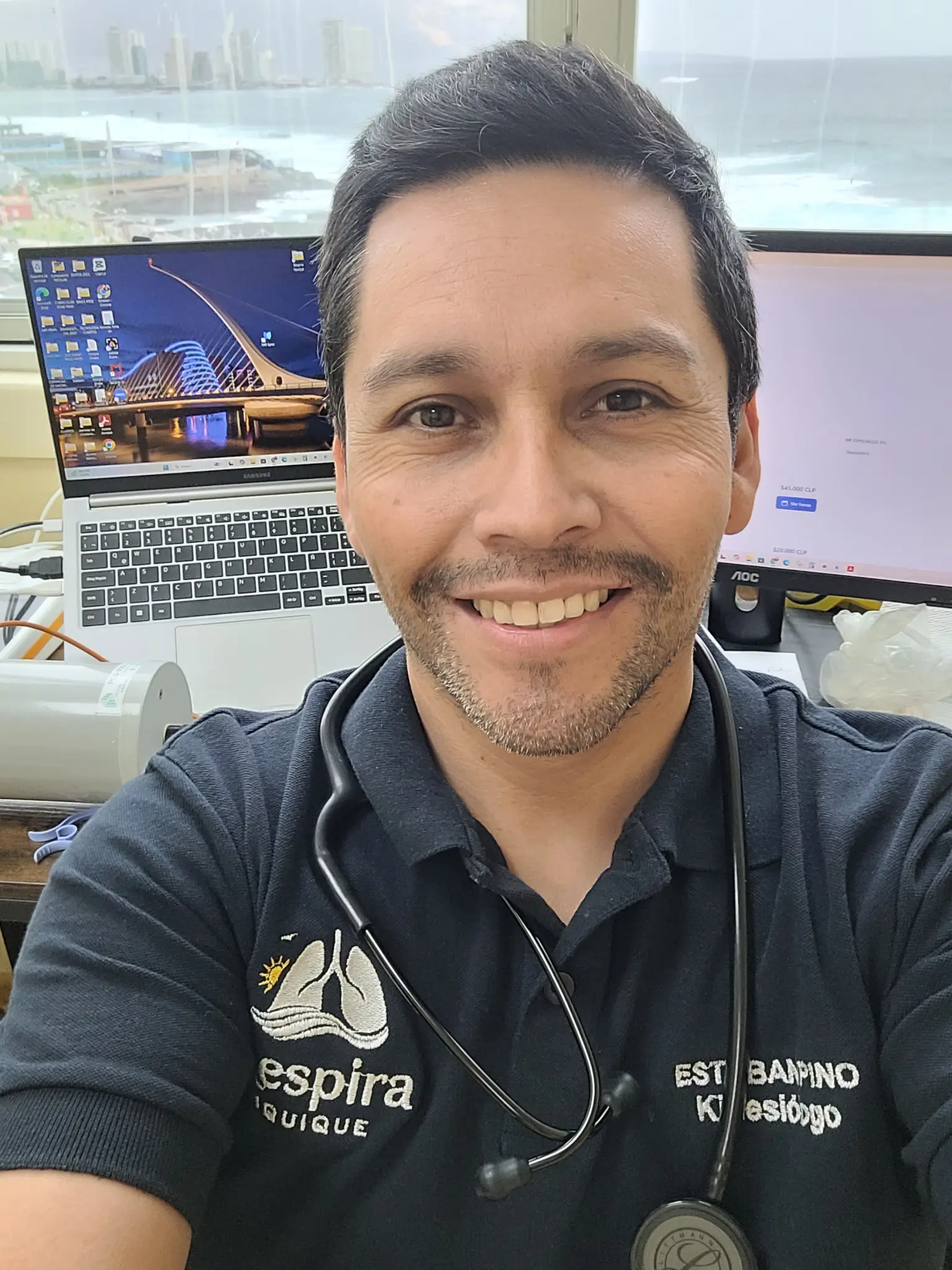 Respira Iquique-Esteban Pino - Espirometría y Kine