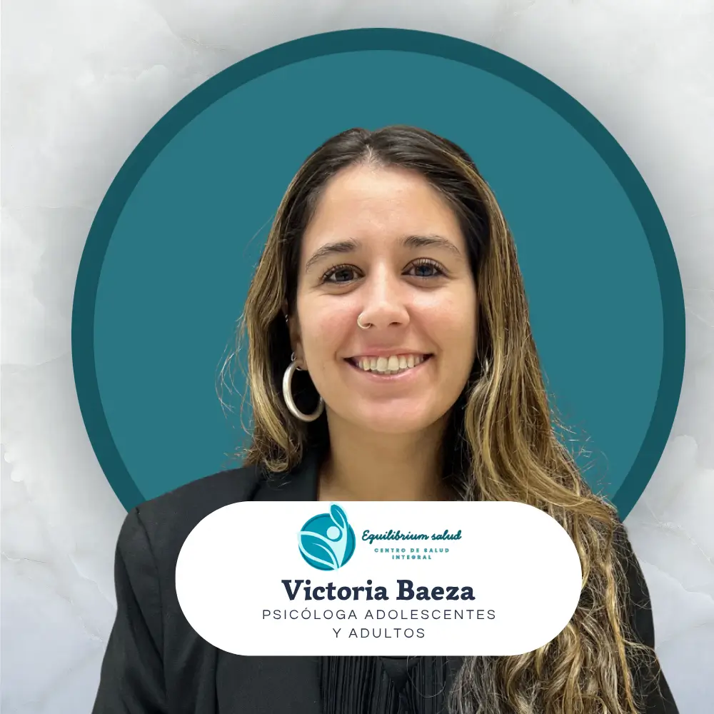 Psicóloga Victoria Baeza - Psicología clínica