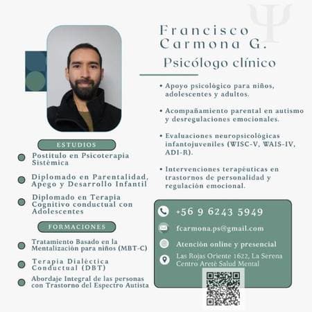 Francisco Carmona Godoy - Psicólogo clínico