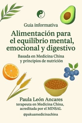 Guía informativa de alimentación para equilibrio mental, emocional y digestivo