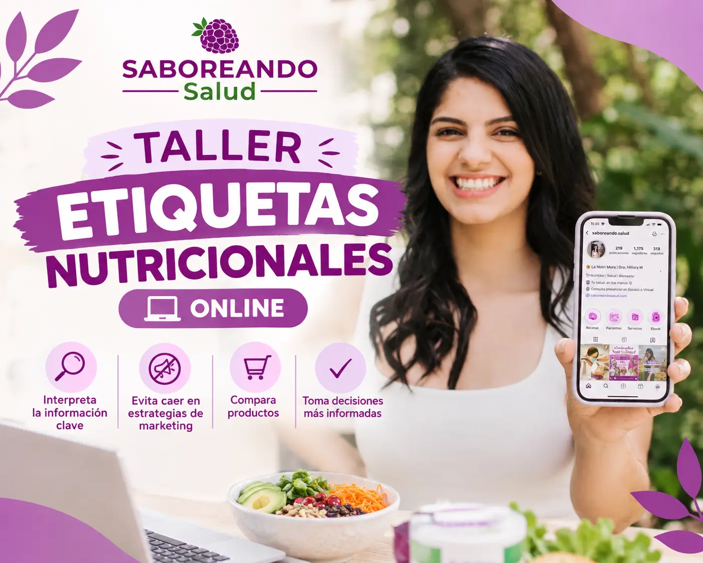 Taller en Vivo de Etiquetas Nutricionales ₡8.000