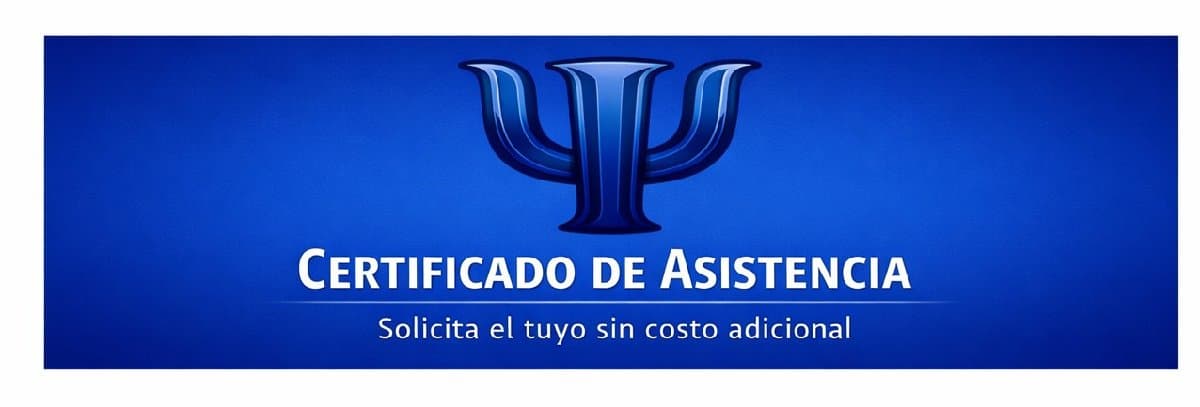 Certificado de asistencia