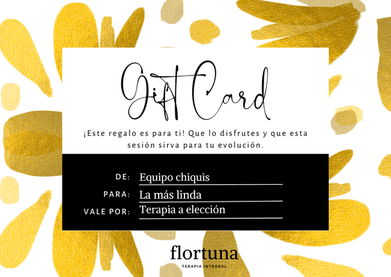 Gift Card - Terapia a elección (80 minutos)