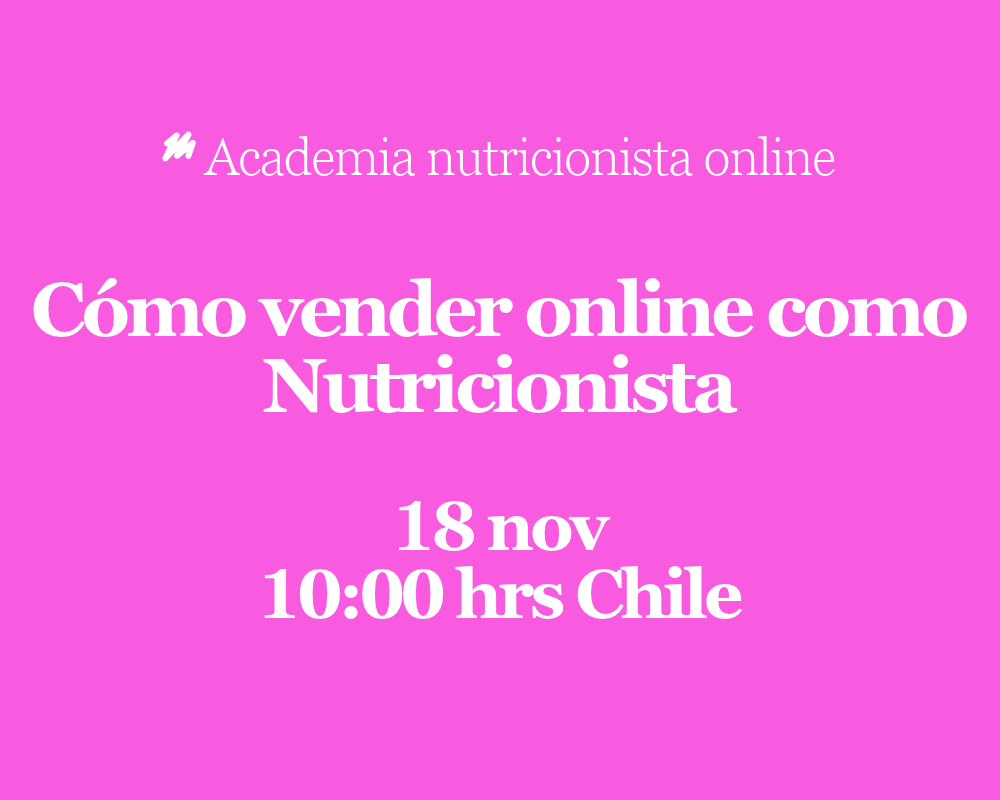 Cómo vender online como Nutri, sin sentirte vendedora (y ganar lo que mereces)